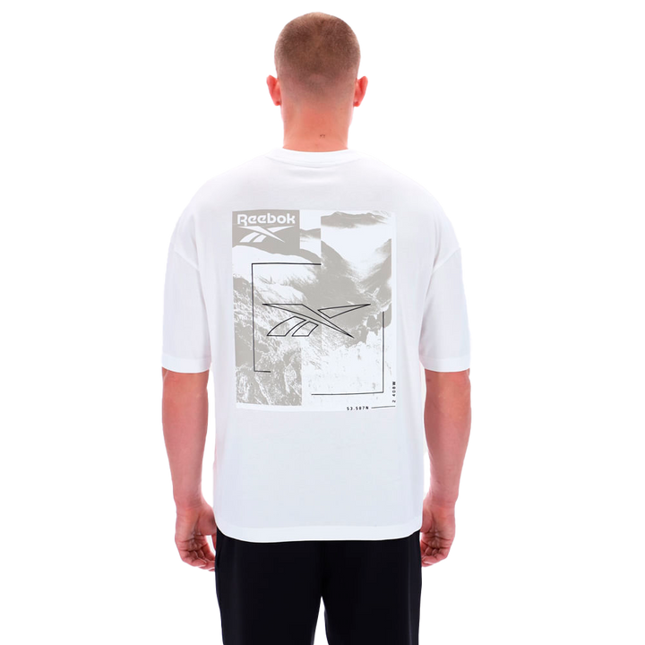 T-shirt de manga corta Melvin Mountain Reebok para hombre. Ref: 100240687 - 2