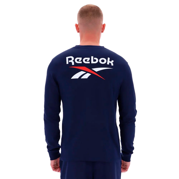 Suéter de manga larga James Frnt Bk Logo Reebok para hombre. Ref: 100240818 - 2