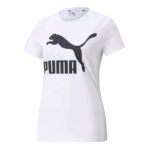 530076 02 T-shirt de manga corta Classics Logo Puma para mujer 