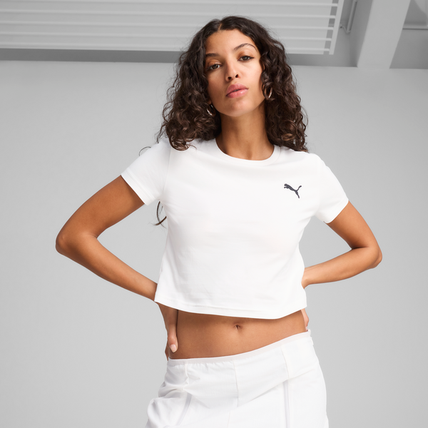 629745 02 T-shirt de manga corta Wardrobe Essentials Puma para mujer 