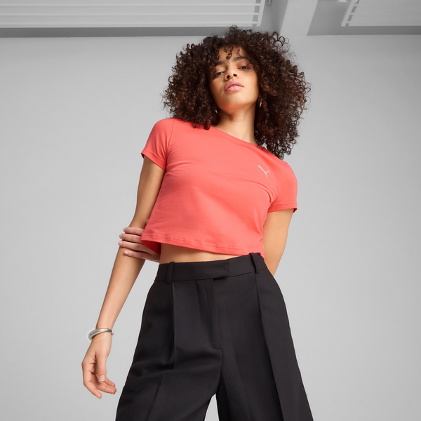629745 24 T-shirt de manga corta Wardrobe Essentials Puma para mujer 