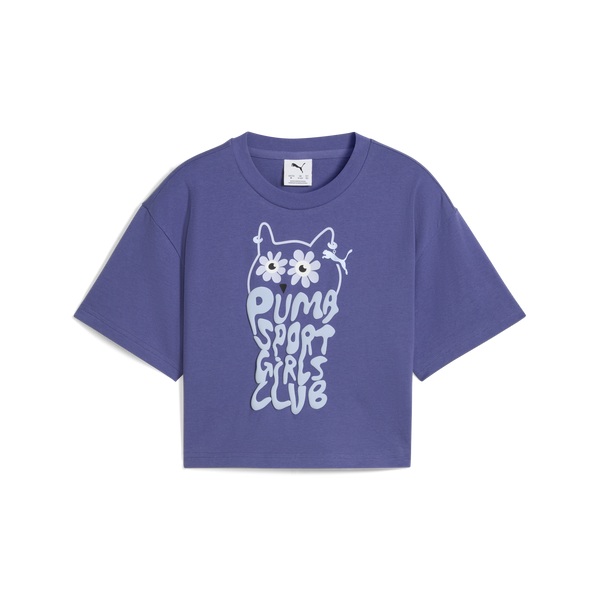 629891 46 T-shirt de manga corta Big Kids' Puma para niña 
