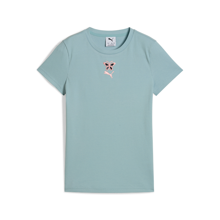 T-shirt de manga corta Graphics Ribbed Puma para niña. Ref: 630745 67 - 2