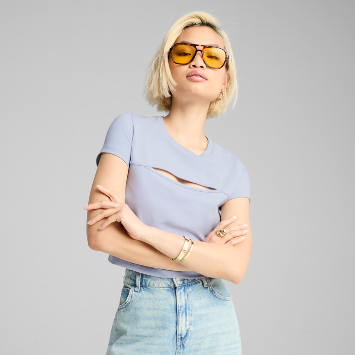 631164 47 T-shirt de manga corta Essentials Puma para mujer 