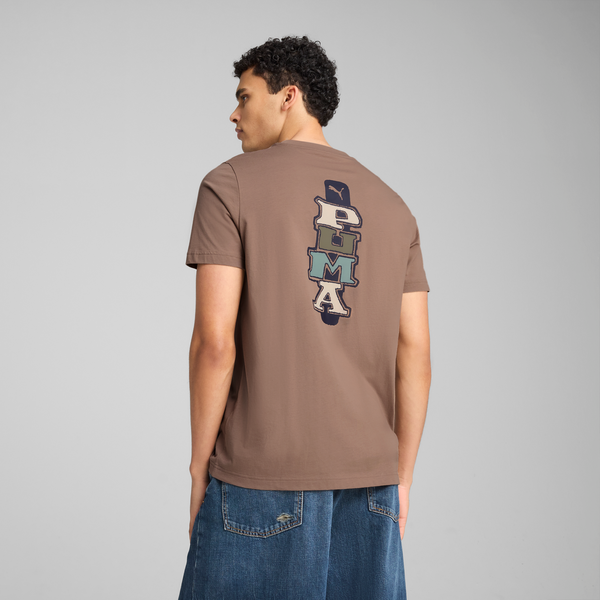 684832 93 T-shirt estampado de manga corta Back Puma para hombre 