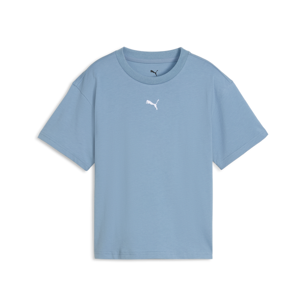 685131 34 T-shirt de manga corta Essentials Boxy Puma Juvenil (Jóvenes) 