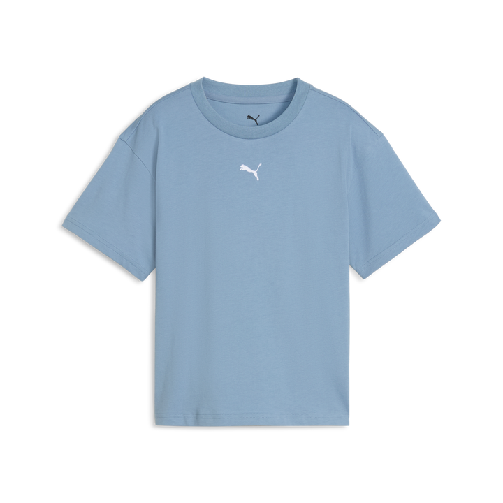 685131 34 T-shirt de manga corta Essentials Boxy Puma Juvenil (Jóvenes) 