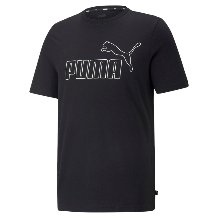 849883 01 T-shirt de manga corta Essentials Elevated + Big Outline Puma para hombre 