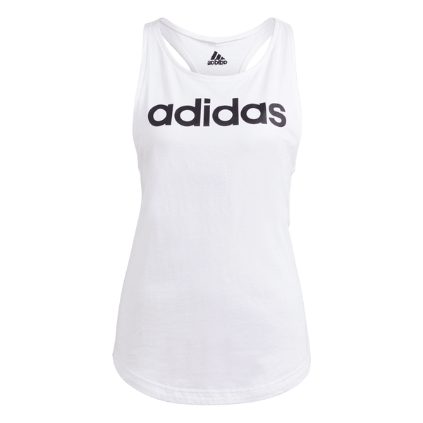 GL0567 Camiseta sin Mangas Essentials Logo Holgado adidas para mujer