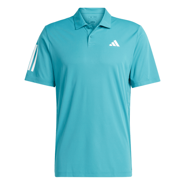 IA9509 Camiseta Polo de Tenis Club 3 Franjas adidas para hombre