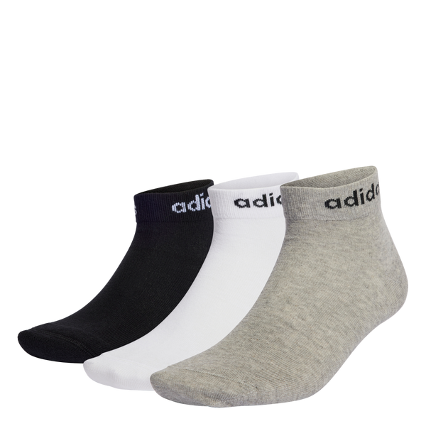 IC1306 Medias tobilleras Linear 3 Pares adidas unisex