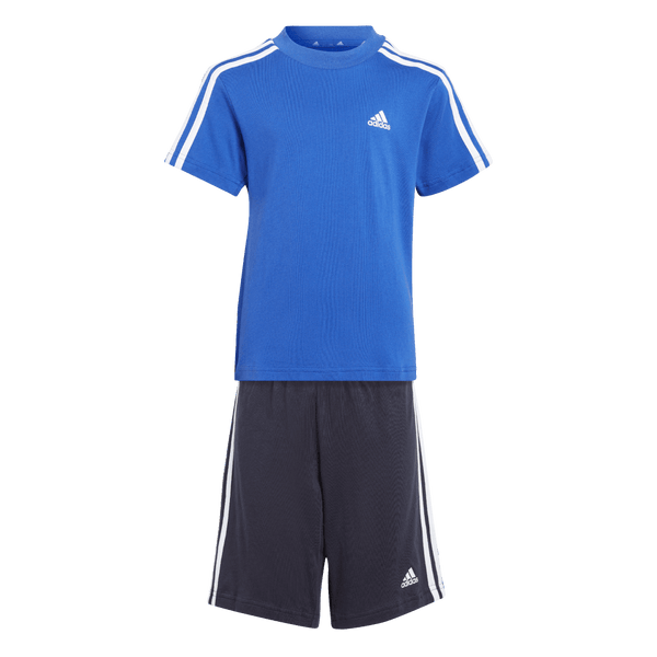 IJ6358 Conjunto camiseta y Shorts Essentials 3 bandas adidas unisex