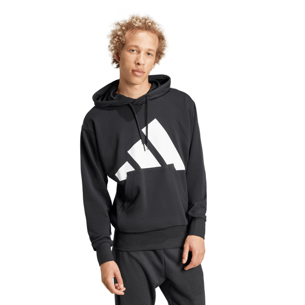 IN6164 Buzo con Capucha Essentials Logo Grande Felpa Francesa adidas para hombre