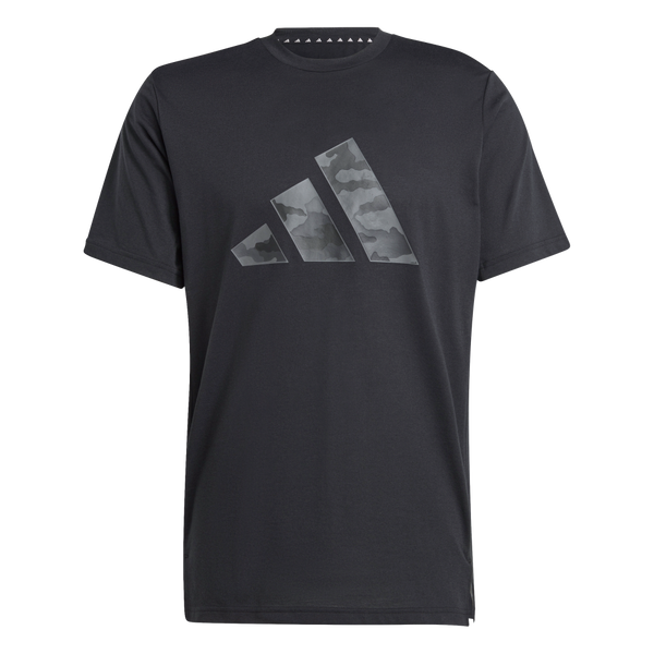 Camiseta Train Essentials Camo Graphic Logo