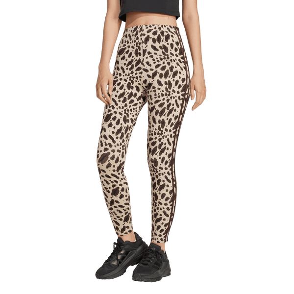 IX3722 Mallas Essentials 3 Franjas Animal Print adidas para mujer
