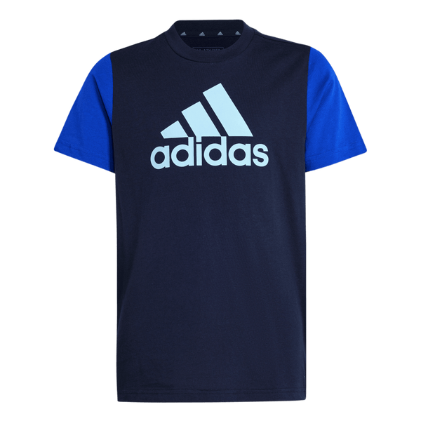 IX9515 Camiseta Essentials Big Logo Colorblock Cotton (Adolescentes) adidas unisex