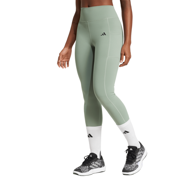 JD4693 Mallas 7/8 Optime Rib adidas para mujer