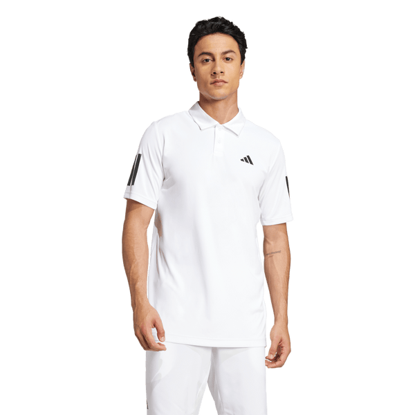 JE0412 Camiseta polo de Tennis Club 3 Franjas adidas para hombre