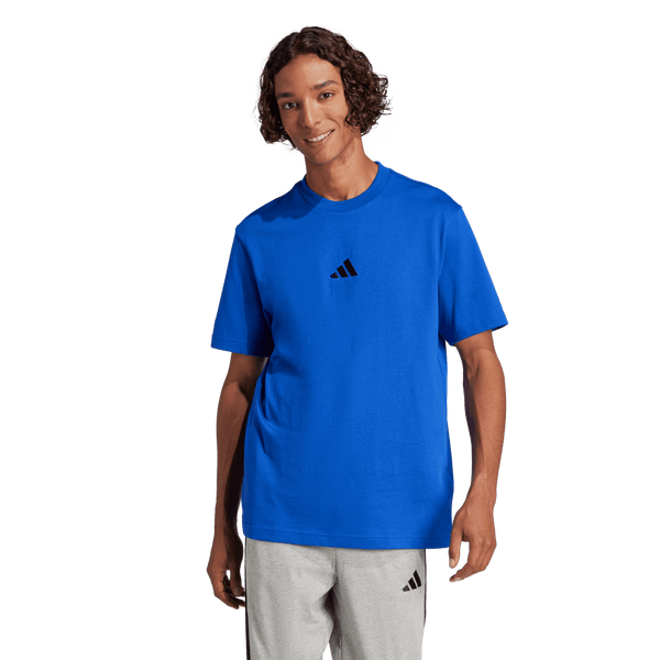 JF1094 Camiseta Essentials Logo Pequeño Tejido Jersey adidas para hombre