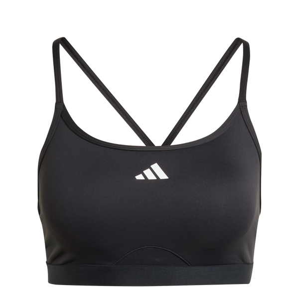 JF3344 Top Deportivo de Entrenamiento Aeroreact 3 Franjas adidas para mujer