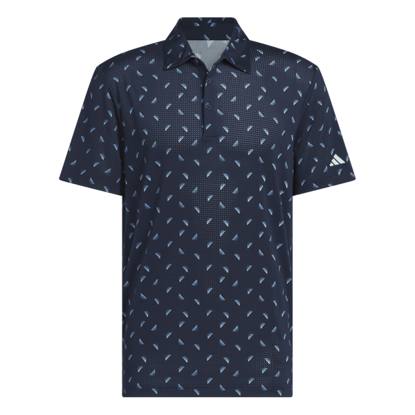JF4909 Camiseta Polo Estampada Malla Elastica Ultimate365 adidas para hombre