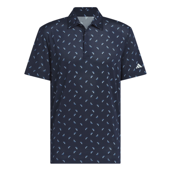 JF4909 Camiseta Polo Estampada Malla Elastica Ultimate365 adidas para hombre