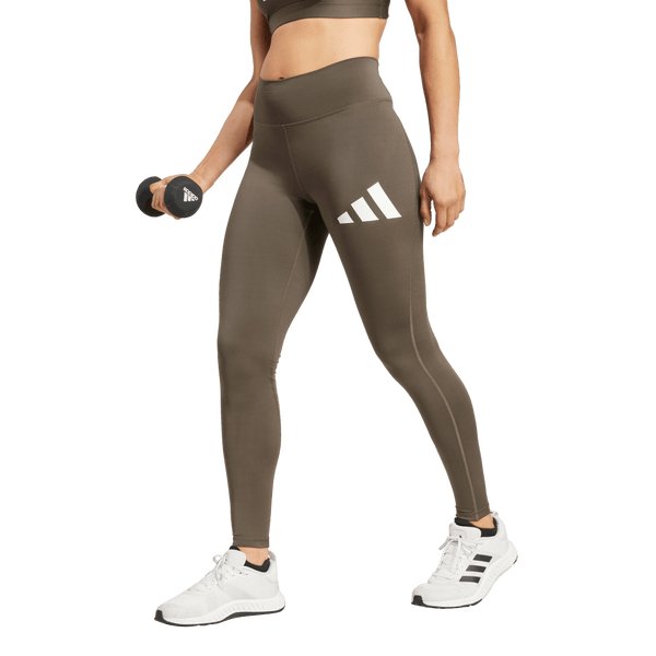 JG3942 Mallas Largas Train Essentials Logo Grande Corte Alto adidas para mujer