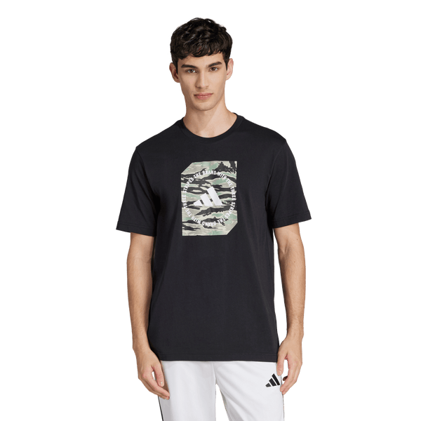 JI6764 Playera Estampada Camo Shape adidas para hombre