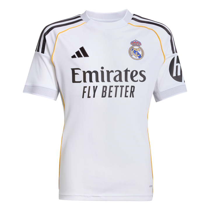 JN8887 Camiseta de local del Real Madrid 25/26 para niños adidas unisex