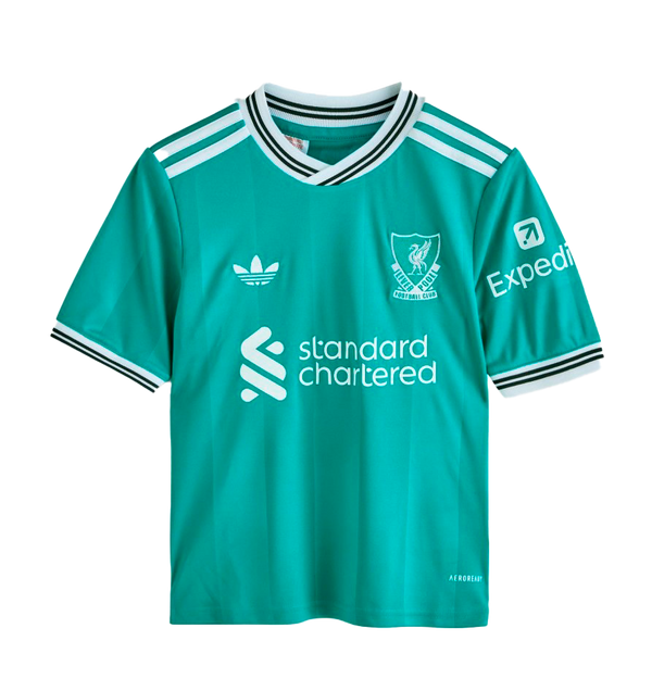 JV6468 Tercer uniforme del Liverpool FC 25/26 para niños adidas unisex