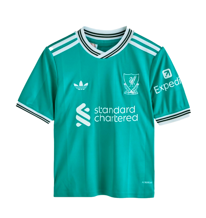 JV6468 Tercer uniforme del Liverpool FC 25/26 para niños adidas unisex