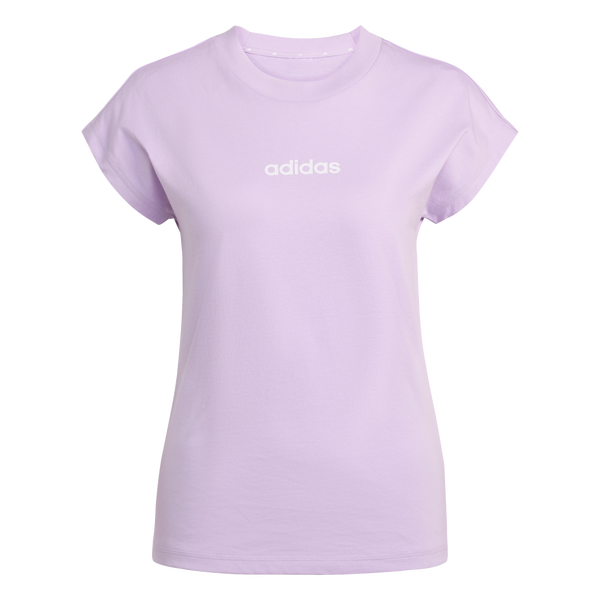 JY4892 Camiseta de algodón Essentials Linear adidas para mujer