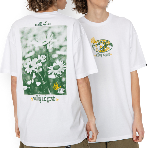 VN00003TWHT T-shirt de manga corta Vans para hombre 
