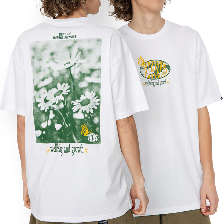 VN00003TWHT T-shirt de manga corta Vans para hombre 