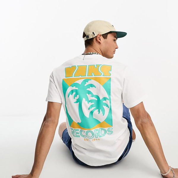 VN0006CTWHT T-shirt de manga corta Vans para hombre 