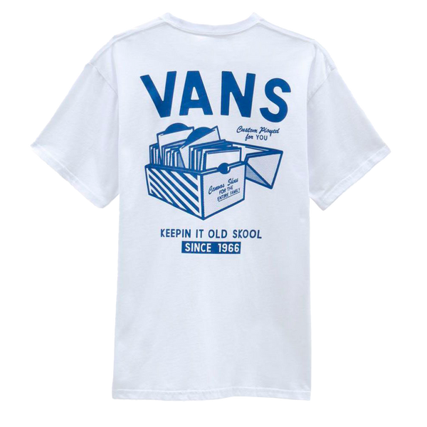 VN0008F0WHT T-shirt de manga corta Vans para hombre 