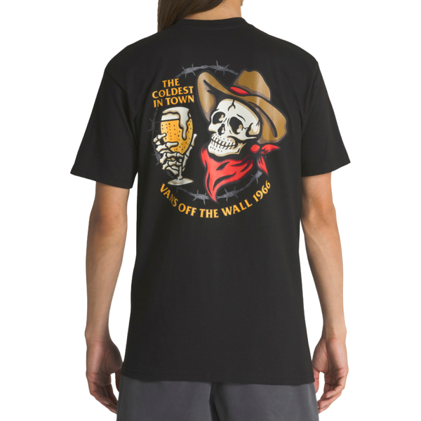 VN0008RMBLK T-shirt de manga corta Vans para hombre 
