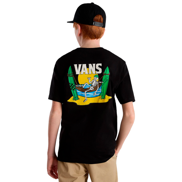 VN000GD2BLK T-shirt de manga corta Vans para niños 