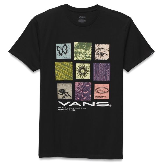 VN000HFQBLK T-shirt de manga corta Vans para hombre 