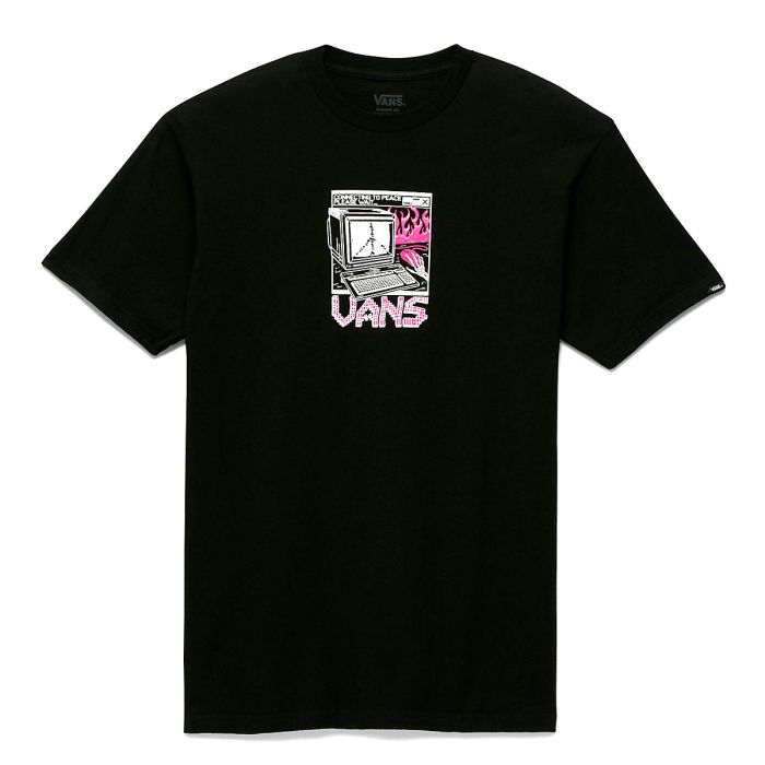 VN0008T9BLK T-shirt de manga corta Vans unisex 